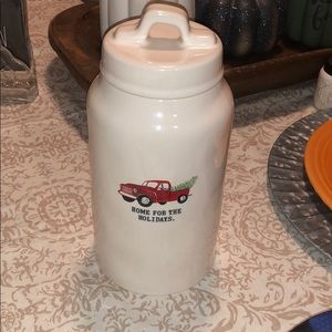 Rae Dunn (HOME FOR THE HOLIDAYS.) canister